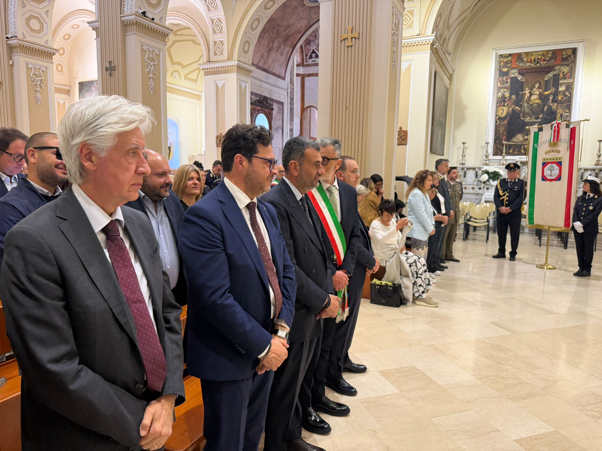 Galleria 34esimo anniversario della strage di Capaci. Il presidente della Regione Puglia alla cerimonia commemorativa dell’agente Rocco Dicillo - Diapositiva 3 di 4
