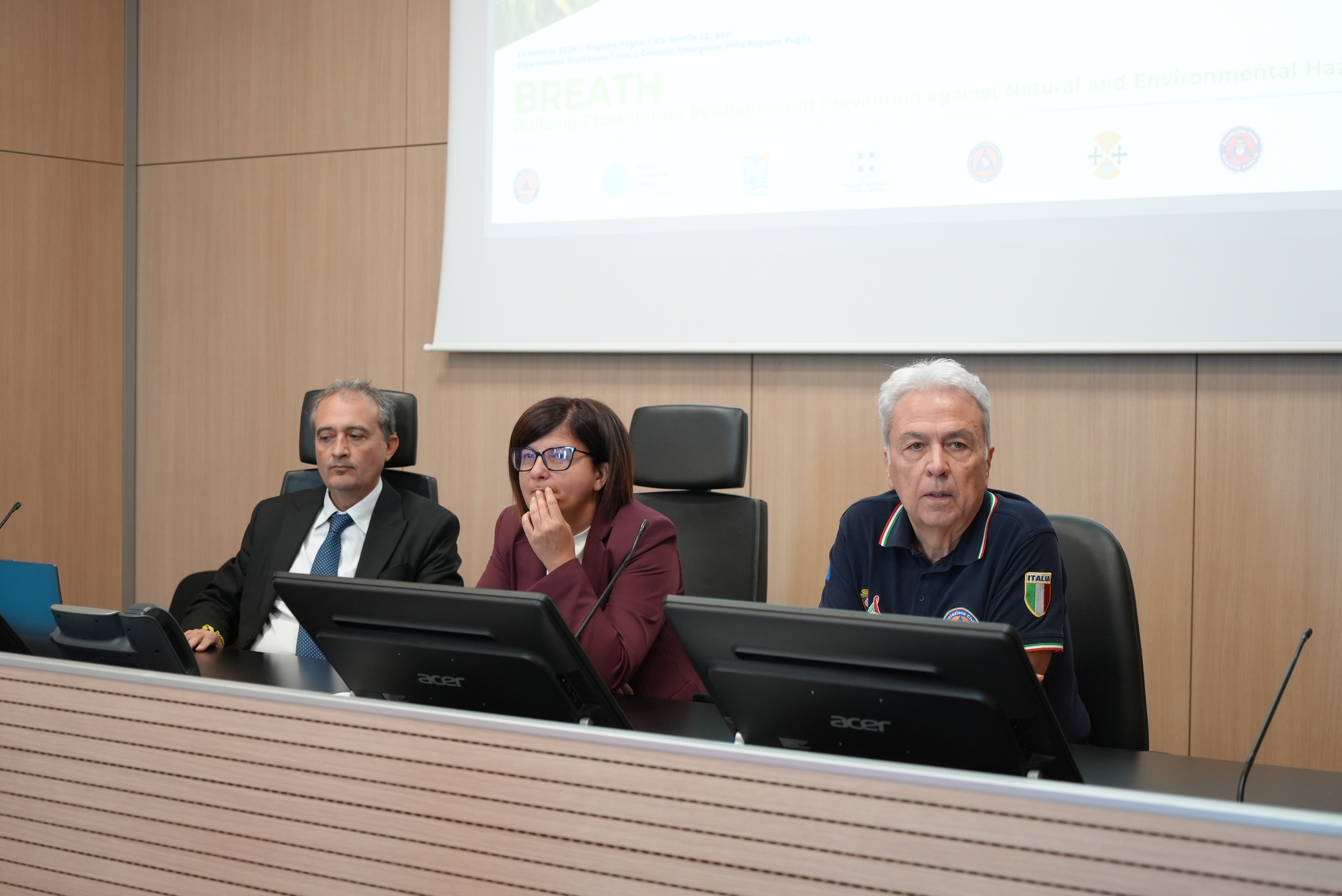Galleria Protezione civile, presentato in Puglia BREATH: Grecia e Italia insieme per la prevenzione dei rischi naturali e la protezione delle comunità - Diapositiva 4 di 5